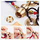 NBEADS Polyester Cord Bracelets & Chinese Knot Tassel Pendant Decorations Sets AJEW-NB0002-15-2