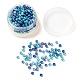 300pcs backen gemalte perlisierte Glasperlen runde Perlen HY-FS0001-01C-2