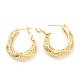 Brass Stud Earring Findings EJEW-O106-05G-3