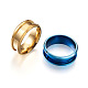 Impostazioni per anelli scanalati in acciaio al titanio da 316 litro FIND-TA0001-13-4