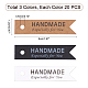 PANDAHALL ELITE 12 Sets 3 Colors Paper Display Cards CDIS-PH0001-35-5