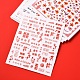 Adesivi per decalcomanie per unghie a tema capodanno cinese MRMJ-R086-T-M-4