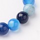 Agate à rayures naturelles/perles d'agate à bandes X-AGAT-6D-6-3