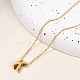 Ионное покрытие(ip) 304 нержавеющая сталь подвески ожерелья NJEW-R050-01G-11-1
