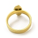 Вакуумное покрытие 304 овальное кольцо из нержавеющей стали с кольцом на палец Девы Марии для женщин RJEW-A013-02G-03-2