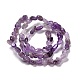 Natural Amethyst Beads Strands G-F465-51-3