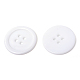 4-Hole Plastic Buttons X-BUTT-R034-052K-2