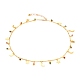 Brass Enamel Pendant Necklaces NJEW-JN03120-1