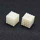 Perles d'imitation perles en plastique ABS OACR-A009-02B-02-2