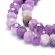 Perles naturelles de perles de lépidolite G-E569-I22-3