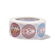 8 Patterns Easter Theme Self Adhesive Paper Sticker Rolls DIY-C060-03G-2