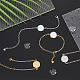 Unicraftale diy Blank Dome Bracelet Making Kit DIY-UN0004-98-2