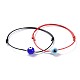 Ensembles réglables de bracelet en corde de polyester ciré coréen BJEW-JB04467-1