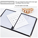 OLYCRAFT 2Pcs A4 Menu Covers Plastic Menu Cover Rectangle Restaurant Menu Covers with Imitation Leather Menu binder Clear protective menu books For Restaurant using 320x240x9mm - 6 Pages AJEW-WH0237-10-5