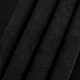 OLYCRAFT 100x43cm Black Imitation Leather Book Binding Cloth Bookcover Velvet Surface with Paper Backed Book Cloth Close-Weave Book Cloth for Book Binding Velvet Box Making DIY Crafts DIY-OC0009-57C-5