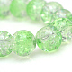 Cuisson peints en verre craquelé brins de perles X-CCG-S001-4mm-13-1