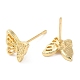 Butterfly Alloy Stud Earrings for Women PALLOY-Q447-12LG-2