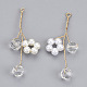 Colgantes de perlas de imitación de plástico abs KK-N235-011-3