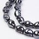 Non-magnetic Synthetic Hematite Beads Strands G-F396-14-1