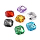 Cabuchones de diamante de imitación de acrílico de Taiwan imitación GACR-A013-23x23mm-M-1