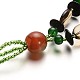 Perfect Design Glass Beaded Tassel Necklaces X-NJEW-N0040-13A-3
