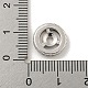Латунные микропаве из прозрачного кубического циркония KK-G493-30D-P-4