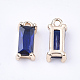 Transparent Glass Charms GLAA-T007-13-3