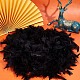 GORGECRAFT 82.6 Inch Long Fluffy Boa Chandelle Turkey Feathers Mardi Gras Feather Boas for Preppy Party Ideas Wedding DIY Crafts Dancing Dress Accessory Halloween Costume Holiday Decors FIND-WH0126-125A-4