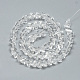 Chapelets de perles en verre EGLA-S143B-06-2