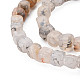 Chapelets de perles d'agate naturelle G-N326-99F-3