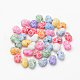 Perles en acrylique de style artisanal MACR-T004-17-1