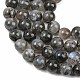 Природные лабрадорита бисер нитей&nbsp;G-Z133-A01-10mm-01-4