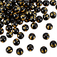 Olycraft 96 Stück 8 mm natürliche Achatperlen Feng Shui Perlen Edelstein lose Perlen runde Energiesteinperlen Glücksbringer Perlen für Glücksarmband Halskette Schmuckherstellung G-OC0003-42-1