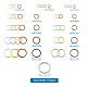Craftdady Brass Linking Rings KK-CD0001-13-8