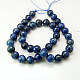 Filo di Perle lapis lazuli naturali  G-G059-18mm-2