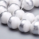 Chapelets de perles de jade naturel G-G833-8mm-23-3