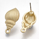 Accessoires de clous d'oreilles en alliage PALLOY-T065-63-2
