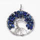 Natural Lapis Lazuli Big Pendants G-S271-24B-1