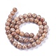 Natural Maifanite/Maifan Stone Beads Strands G-L500-03B-8mm-3