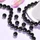 Natürliche schwarze Turmalin Perlenstränge G-H1603-16mm-3