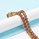 Chapelets de perles vernissées manuelles LAMP-D072-A-06-4
