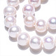 Hebras de perlas de agua dulce cultivadas naturales PEAR-N016-09B-4