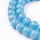 Chapelets de perles en jade Mashan naturel G-I227-01-10mm-A13-3