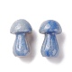 Натуральный голубой авантюрин камень гуаша G-A205-25V-2