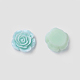 Mixed Color Flat Back Flower Resin Cabochons X-RESI-I011-M-2