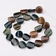 Natural Indian Agate Bead Strands G-O120-01-2