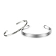Pezzi grezzi per braccialetti in alluminio DIY-H134-01B-P-3