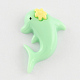 Scrapbook Embellishments Flatback Cute Dolphin Plastic Resin Cabochons CRES-Q130-M-2