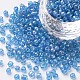 Perles de rocaille en verre rondes SEED-A007-4mm-163-1