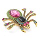 Броши из сплава паука со стразами JEWB-Q006-05A-3